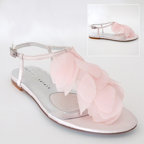 Anyone want to help me find shoes? :) :  wedding shoes wedding flats sandals flowers Sophie Pink Xl