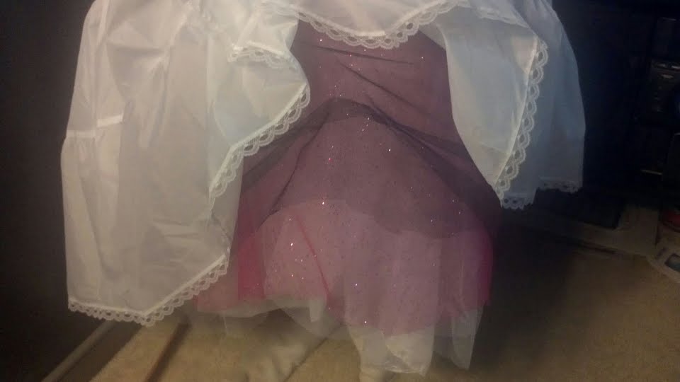 Colored Crinoline :  wedding crinoline dye pink black dress Crinoline