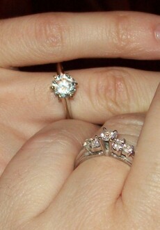 Let the Ring Porn begins... :  wedding 000 0012 2