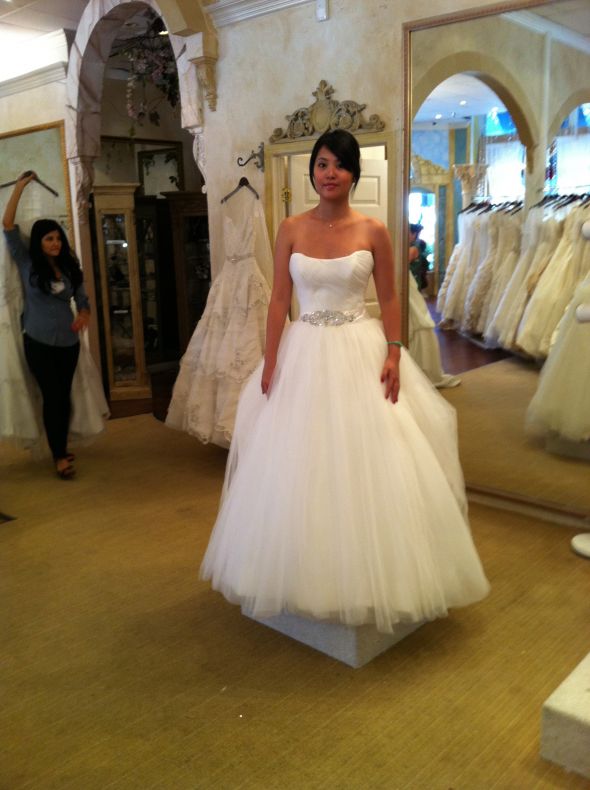 Help me choose a veil!! :  wedding maggie sottero veil cathedral fingertip tulle corset help Weddingdress