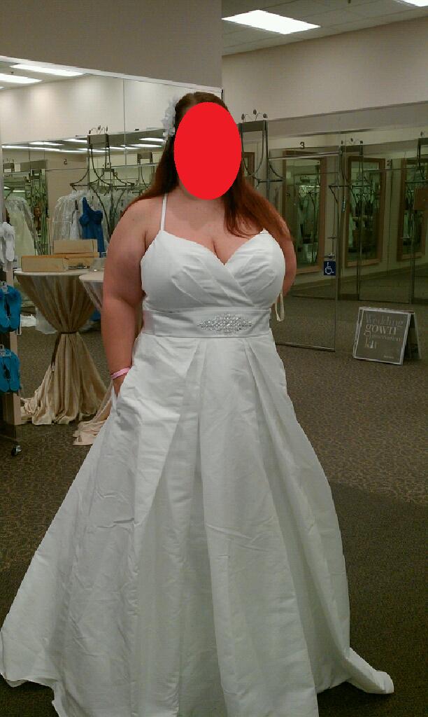 Plus size? Show us your dress! :  wedding plus size 1 dress fashion real brides curves Dress