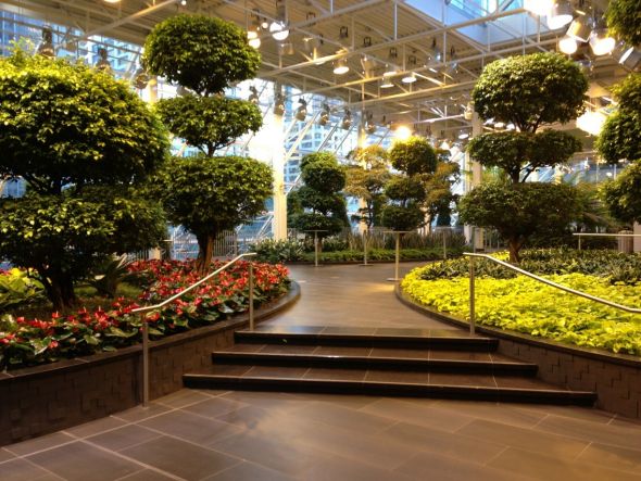 Indoor Garden ceremony space