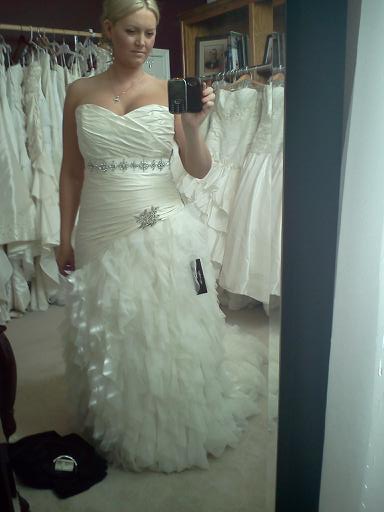 Any other Maggie Sottero Amour Brooch bri des out there? : wedding maggie sottero amour brooch melissa brooch Dress 1 Magg Sott