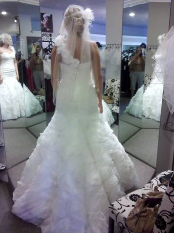 Mori Lee 1602 vs Mori Lee Blu 4814 :  wedding mori lee 1602 zipper corset 4814 1 Tn