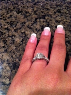 The MOST AMAZING & ROMANTIC proposal EVER! Not kidding :  wedding las vegas proposal Ring2