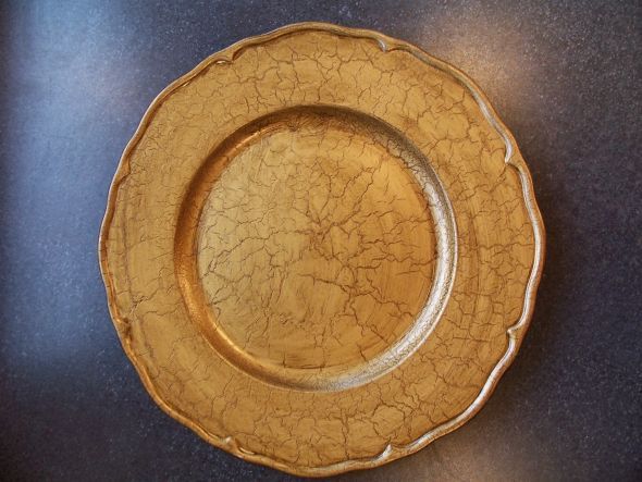 Thoughts on my decor/theme (pic heavy) : wedding Rustic Fall Chargers 1