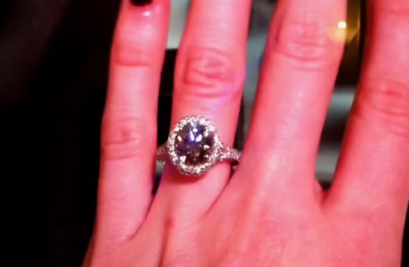 How many carats on a 4.25 - 4.5 skinny small finger please? :  wedding ring engagement carat finger Ringhalo2