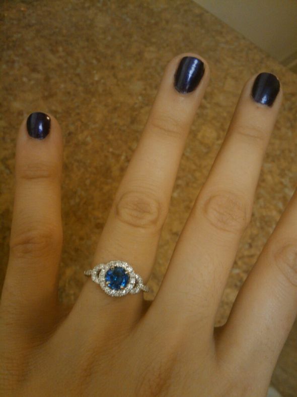 Show Me Your Sapphires! :  wedding sapphire sapphire ring porn sapphire engagement ring sapphire e ring .jpg