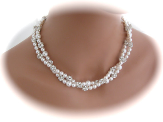 Help! Which necklace should I get? :  wedding pearl necklace accessories Pearls1