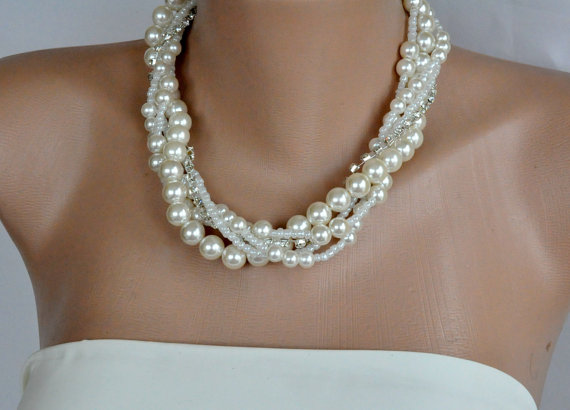 Help! Which necklace should I get? :  wedding pearl necklace accessories Pearls2