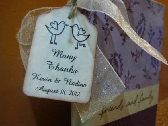 Desination Wedding Photo Album Favor