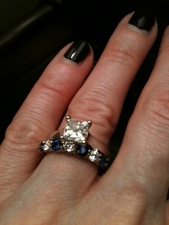 Show me your colored wedding bands! :  wedding Ring 7