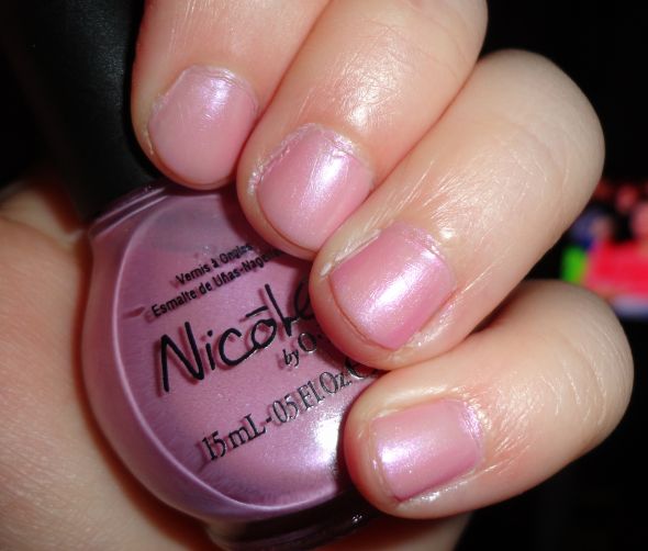 Just for fun: Post a pic of your current manicure/nail color ;) :  wedding nails mani just for fun DSC00406