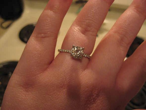 Spinoff: What shape is your center stone? :  wedding IMG 5974