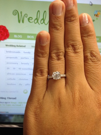 E-Ring Weddingbee Pics **Ring Porn** :  wedding Image2