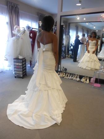 Help! Which dress? 6 pics :  wedding allure 2be kathy ireland watters wtoo wedding dress vote wedding dress Wtoo Back