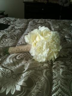 DIY  Bridemaid Bouquet (silk) :  wedding diy flowers silk bridesmaid bouquet Bridesmaid Bouquet