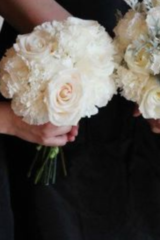 DIY  Bridemaid Bouquet (silk) :  wedding diy flowers silk bridesmaid bouquet Inspiration