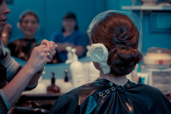 Married bees, show me your Wedding Hairstyles!! :  wedding wedding hair Hairstyle1