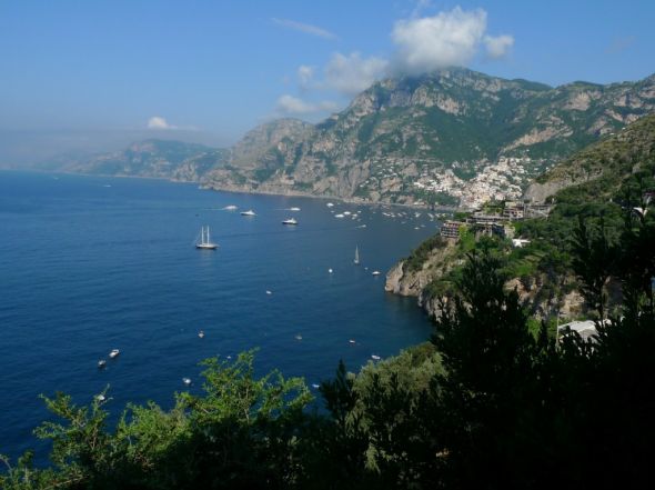 Fellow Brides - Let's talk about ITALY!!! :) :  wedding italy amalfi coast honeymoon Balcony View Positano Villa