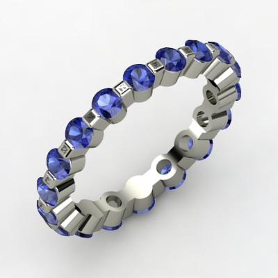 Eternity band recommendations? :  wedding jewelry ring Sapphire Dot Dash