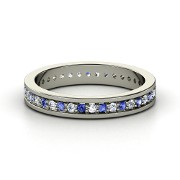 Eternity band recommendations? :  wedding jewelry ring Sapphire Simple