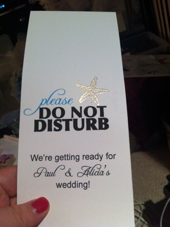 Door hangers!