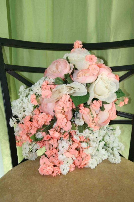 DIY wedding items left CHEAP!!!! :  wedding flowers popcorn bags cheap parasols parasol artificial flowers vintage old country miami fl local pickup IMG 2145edited