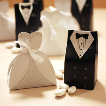 Bridal Dress Shaped Wedding Favor Boxes wedding favor boxes decor white 