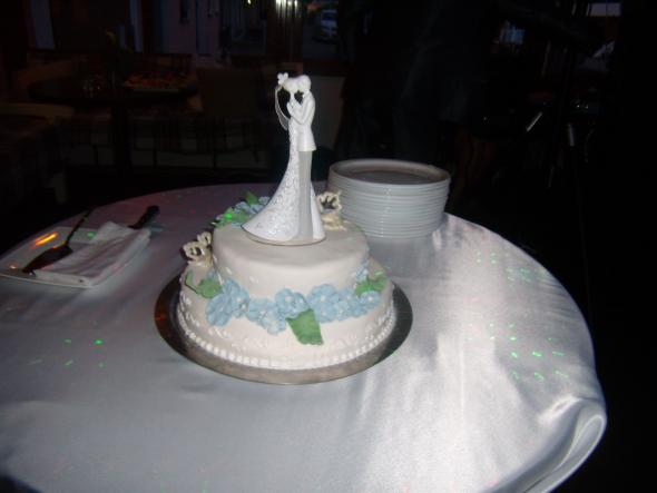 Our wedding cake