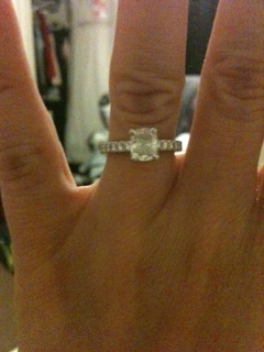 Daydreaming & need to know about mm width! :  wedding mm 1 width e ring band Ring On Hand