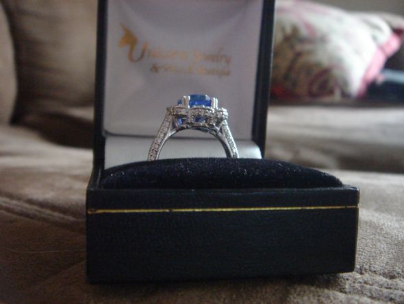 Show me your Pave set e-ring :  wedding July11 018