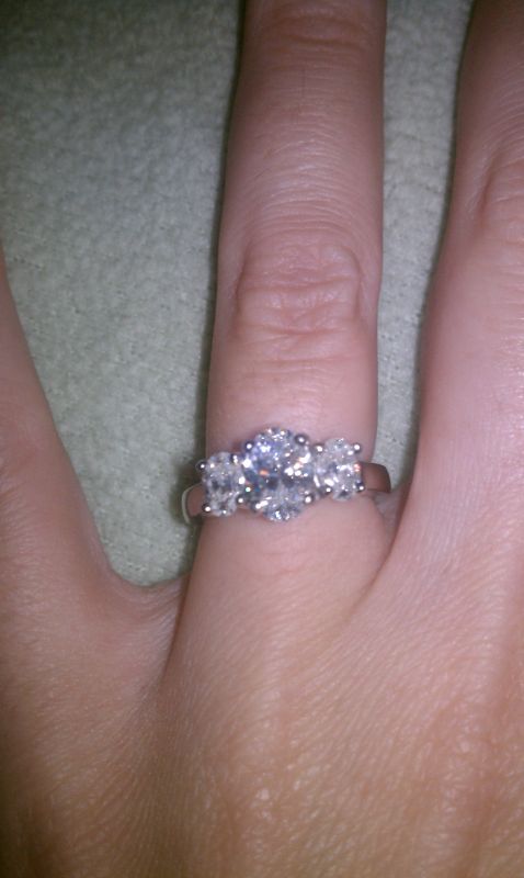 Oval Diamond Engagement Rings :  wedding engagement rings oval diamond IMAG02961