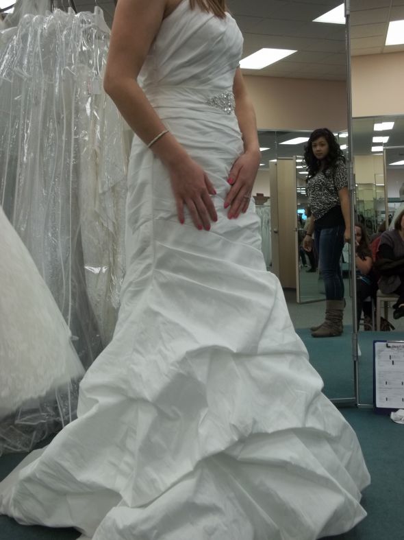 David's Bridal...first dress experience! *pics* :  wedding 100 0499