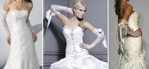 Children of the 80s - your opinion on bridal gloves :  wedding Sottero Pnina Gloves