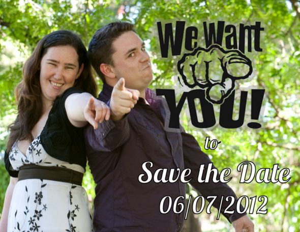 We want you to Save the Date!