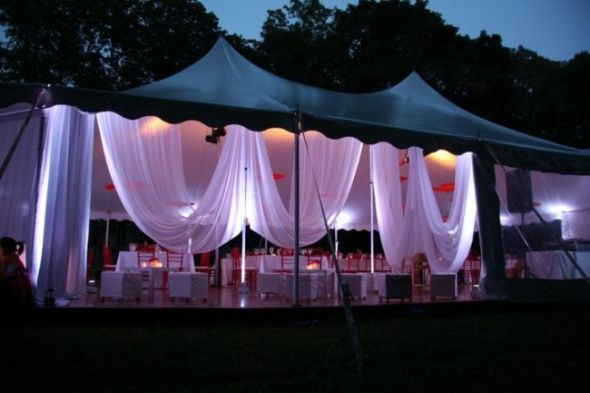 backyard lighting for the night Help wedding lighting diy decor Tent 