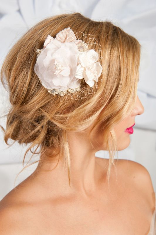 Please show me your VEILS or other HAIR ACCESSORIES! :  wedding veil headband comb pins hair accessories 20110915 1478 X3