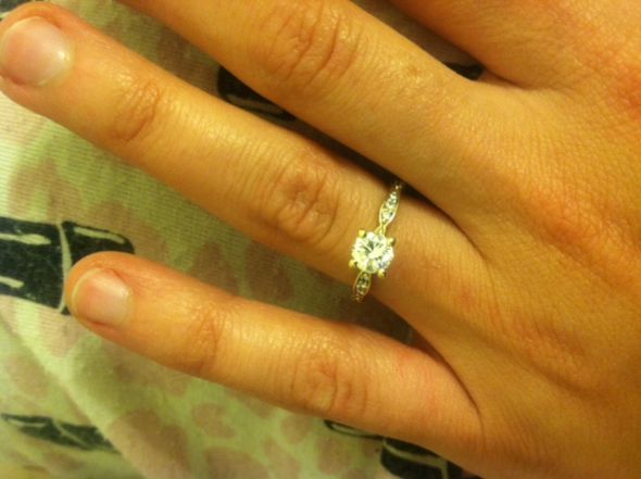 Let's see some yellow gold e-rings! :  wedding Photo2