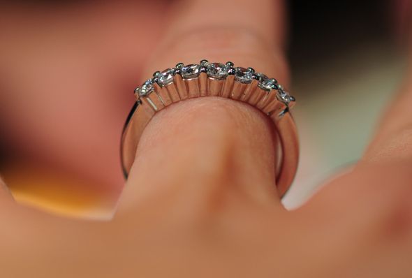 Please show me your wedding rings! :  wedding DSC 7878