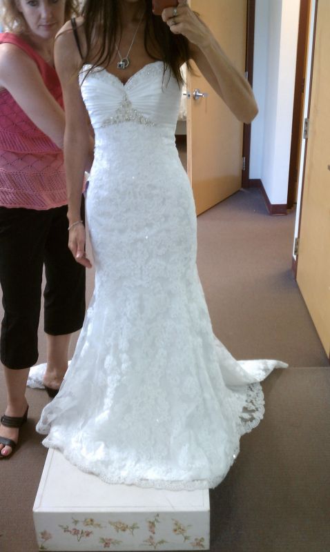 Slender, small-framed, help with style of dresses :  wedding skinny petite gown short IMAG2910