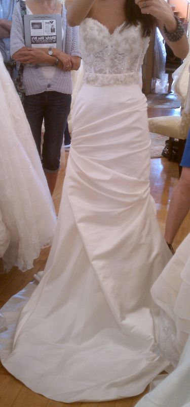Wtoo-- pictures on real brides? : wedding wtoo watters dress IMAG2959