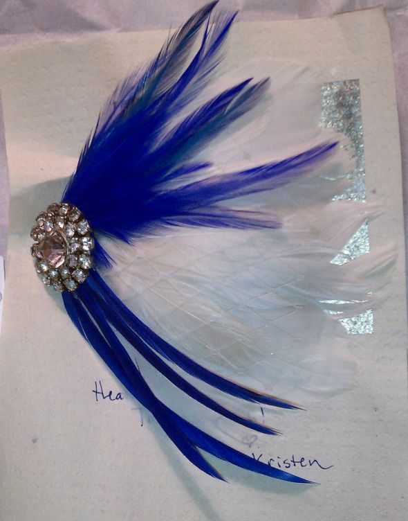 Please show me your VEILS or other HAIR ACCESSORIES! :  wedding veil headband comb pins hair accessories IMAG3278