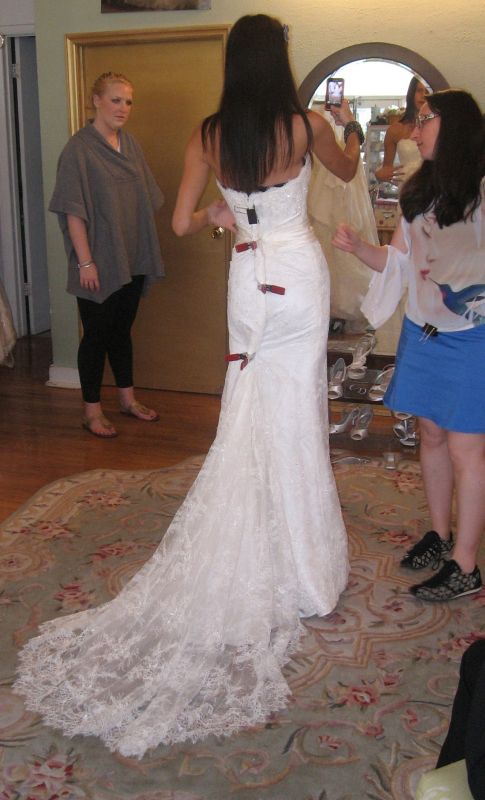 Show me your Lace dresses! :  wedding lace dresses IMG 4624