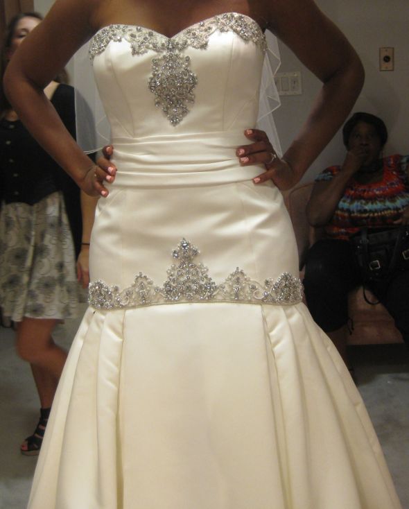 AA  Brides lets see your wedding dress married or not :  wedding aa brides show your wedding dress THE Dress 003 2