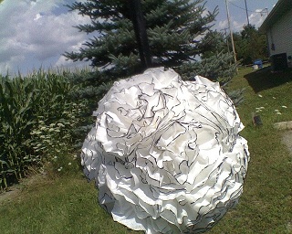 Coffee Filter Pomander
