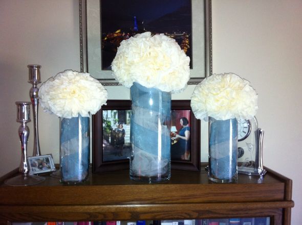 Kissing ball Centerpiece :  wedding diy pomander kissing ball centerpiece Photo 1
