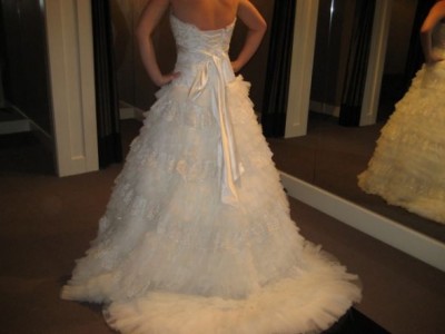 OMG she's here!!! :  wedding maggie sottero aiden Dressback