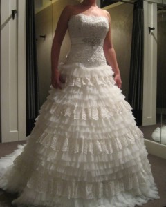 OMG she's here!!! :  wedding maggie sottero aiden Dressfront
