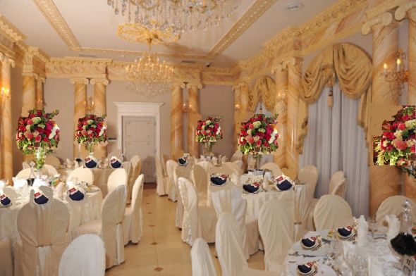 Help with reception decor wedding Hall Idea 6 months ago